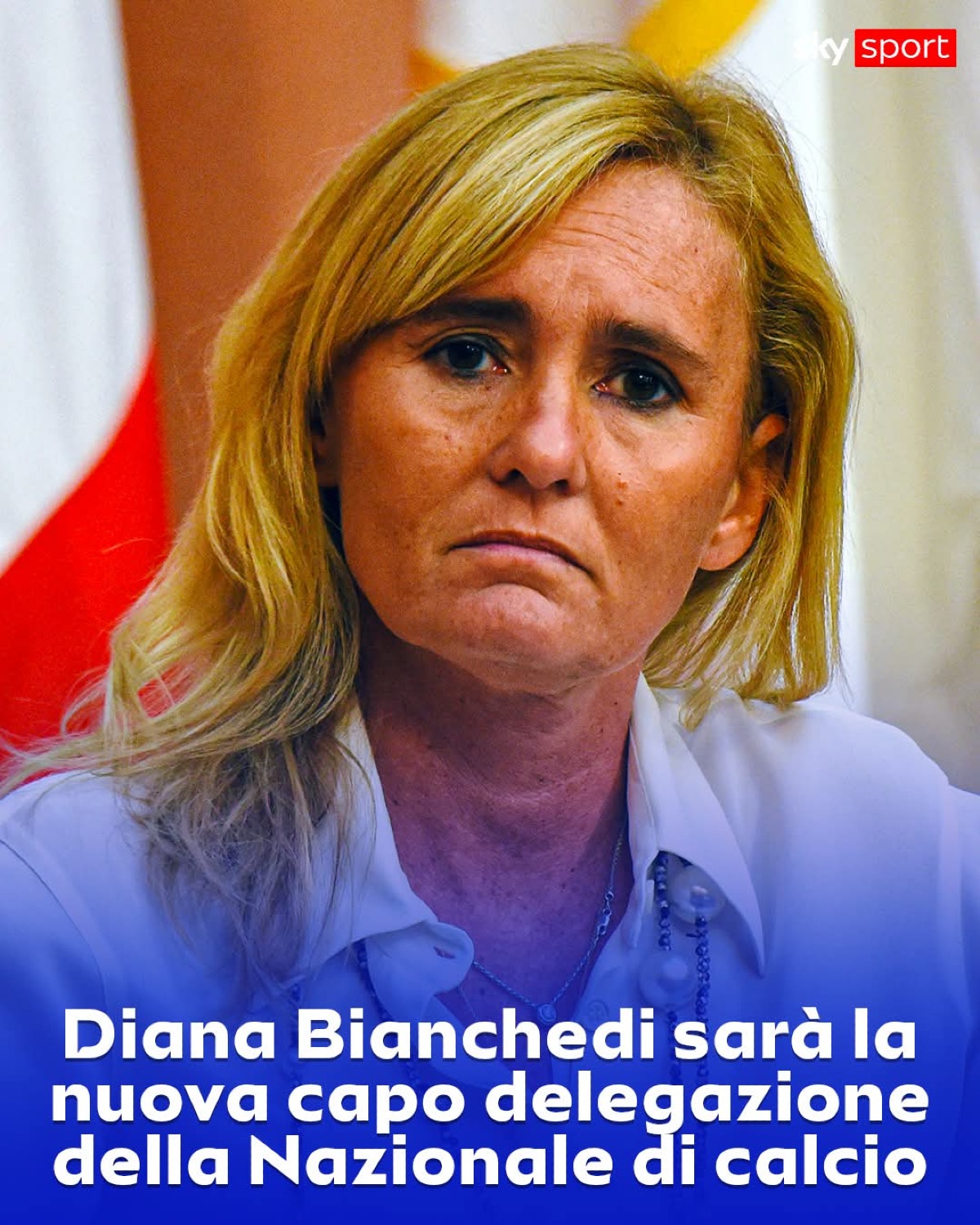 Malagó annuncia:"Diana Bianchedi capo delegazione Nazionale" - Sky